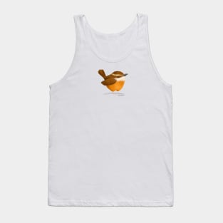 Carolina Wren Bird Tank Top